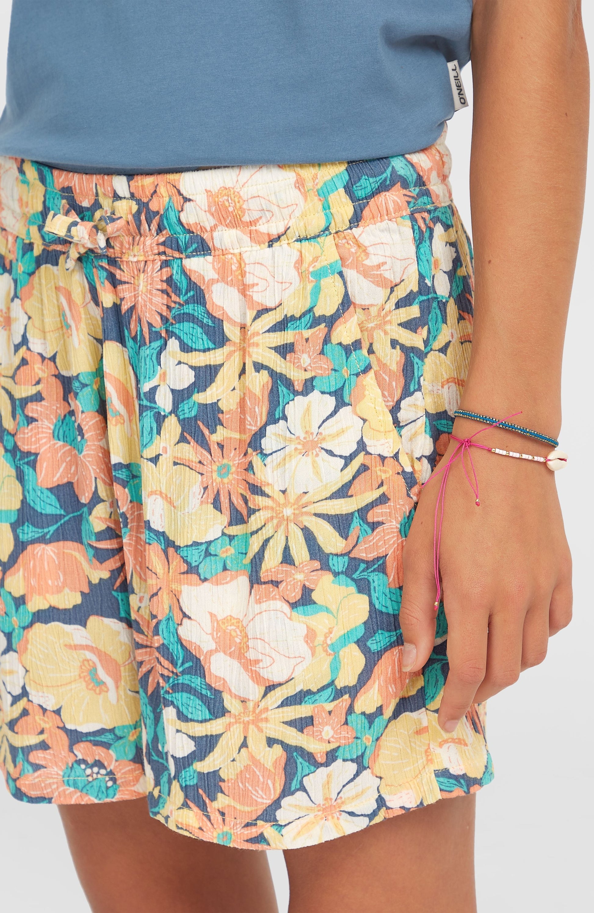 Summer Woven Shorts Kids Blue Santa Monica