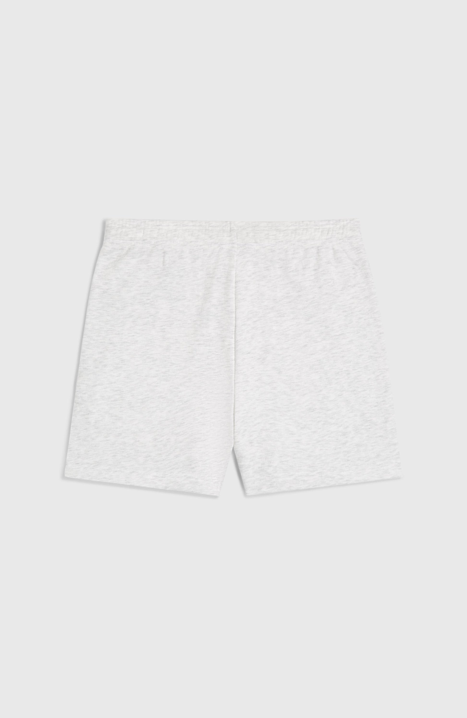Heart Sweatshorts Kids White Melange
