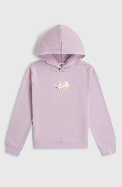 Essentials Script Hoodie Kids Pale Lavender