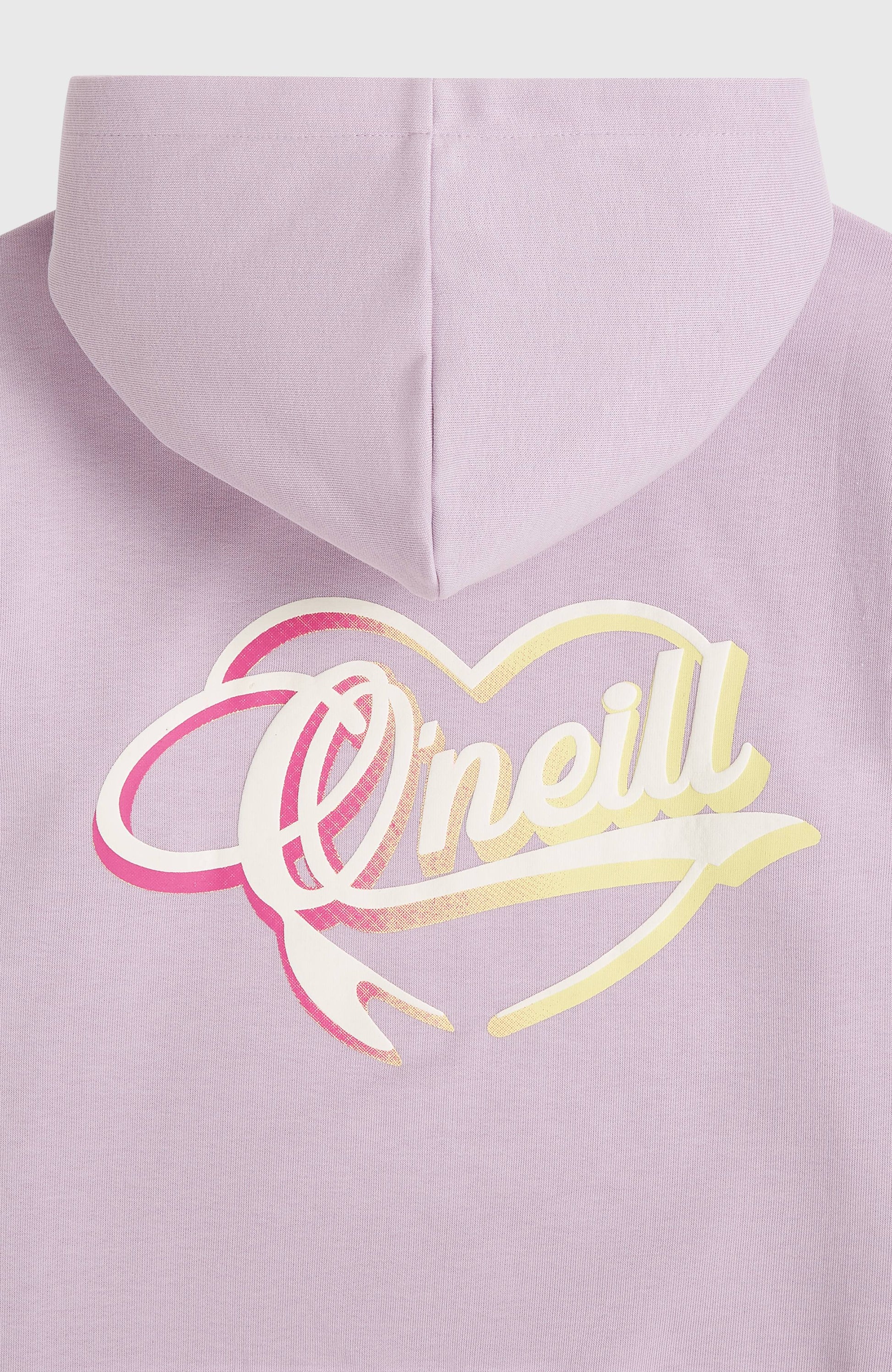 Essentials Script Hoodie Kids Pale Lavender