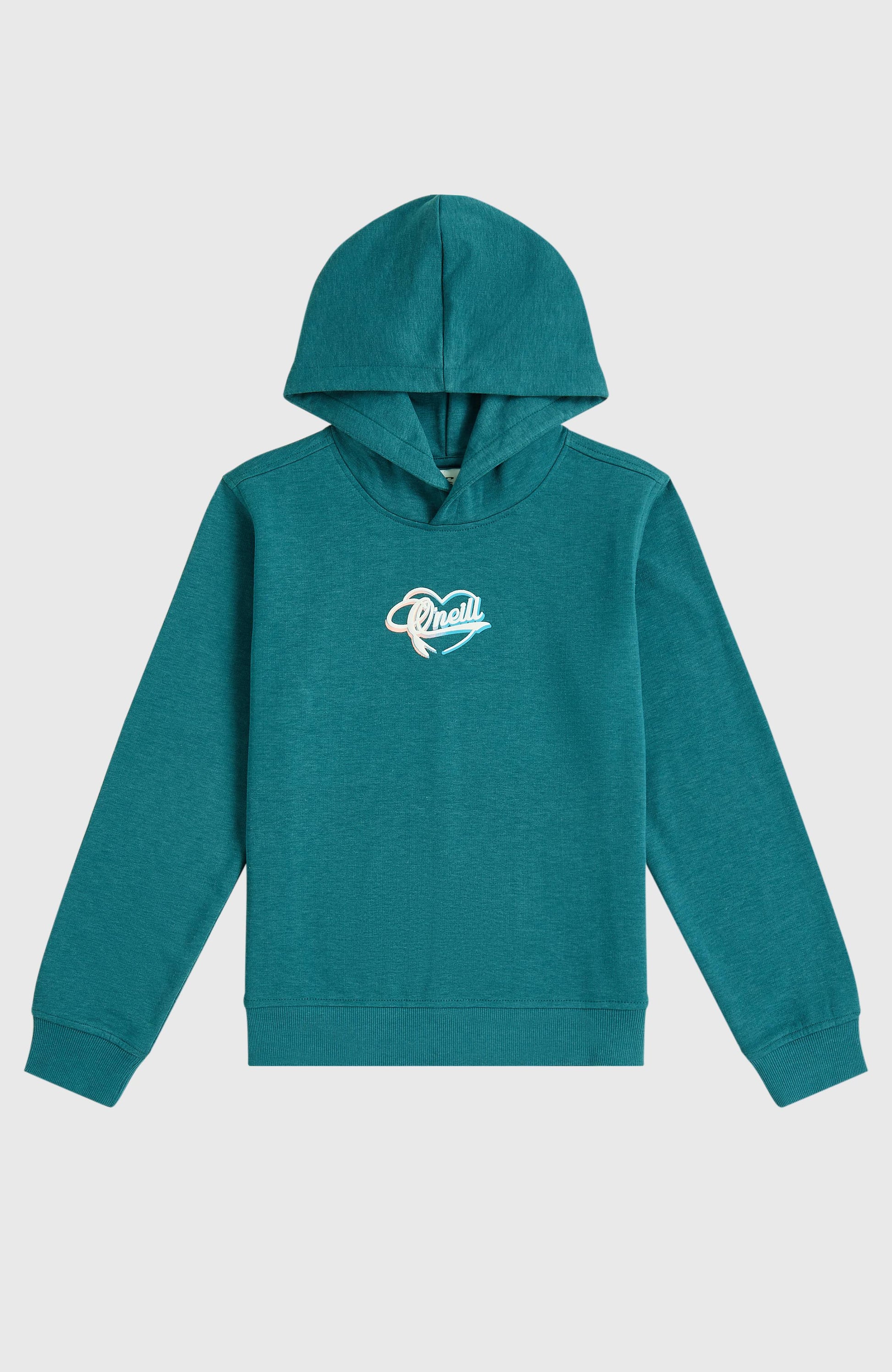 Essentials Script Hoodie Kids Botanical Heat