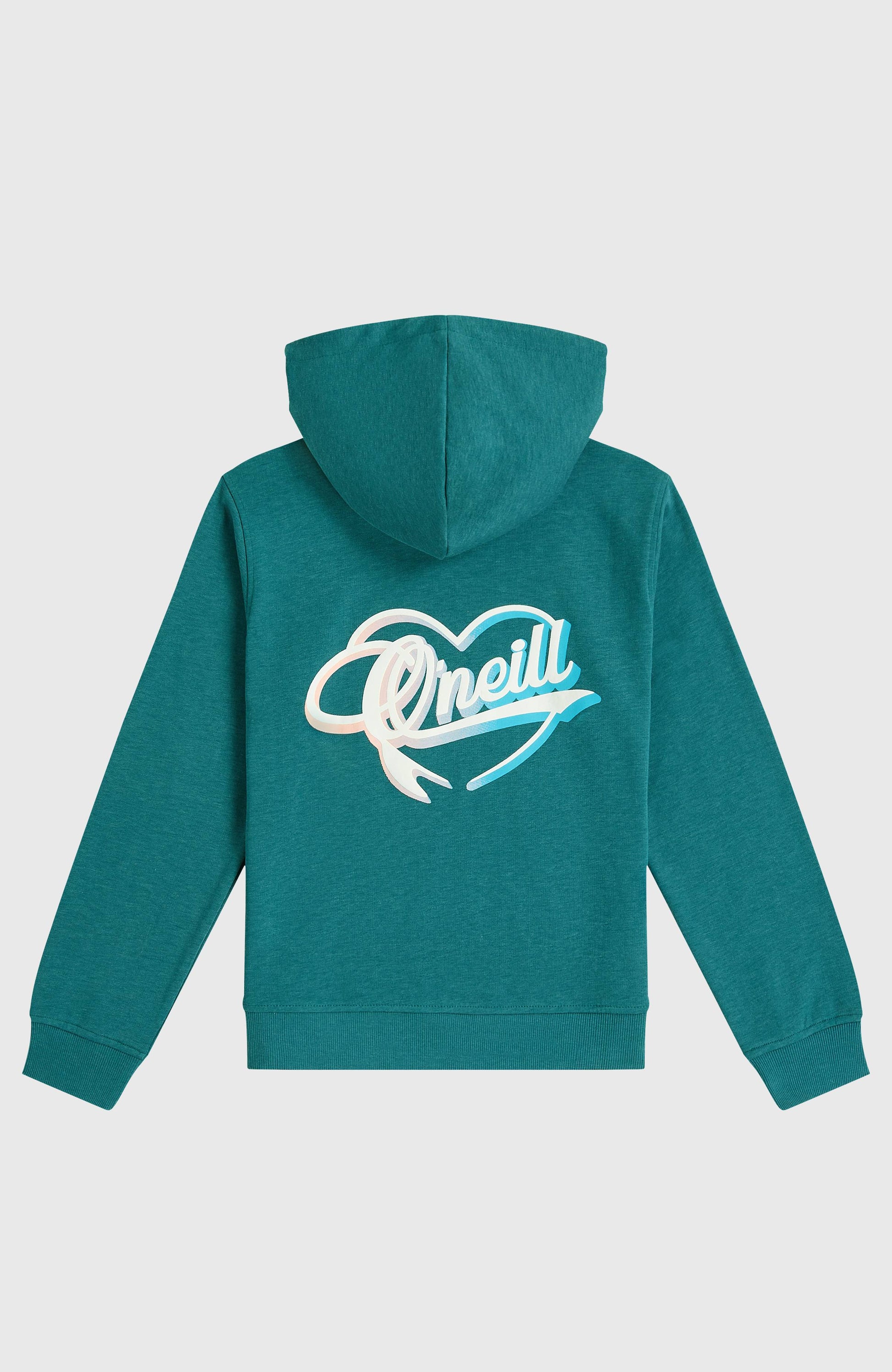 Essentials Script Hoodie Kids Botanical Heat