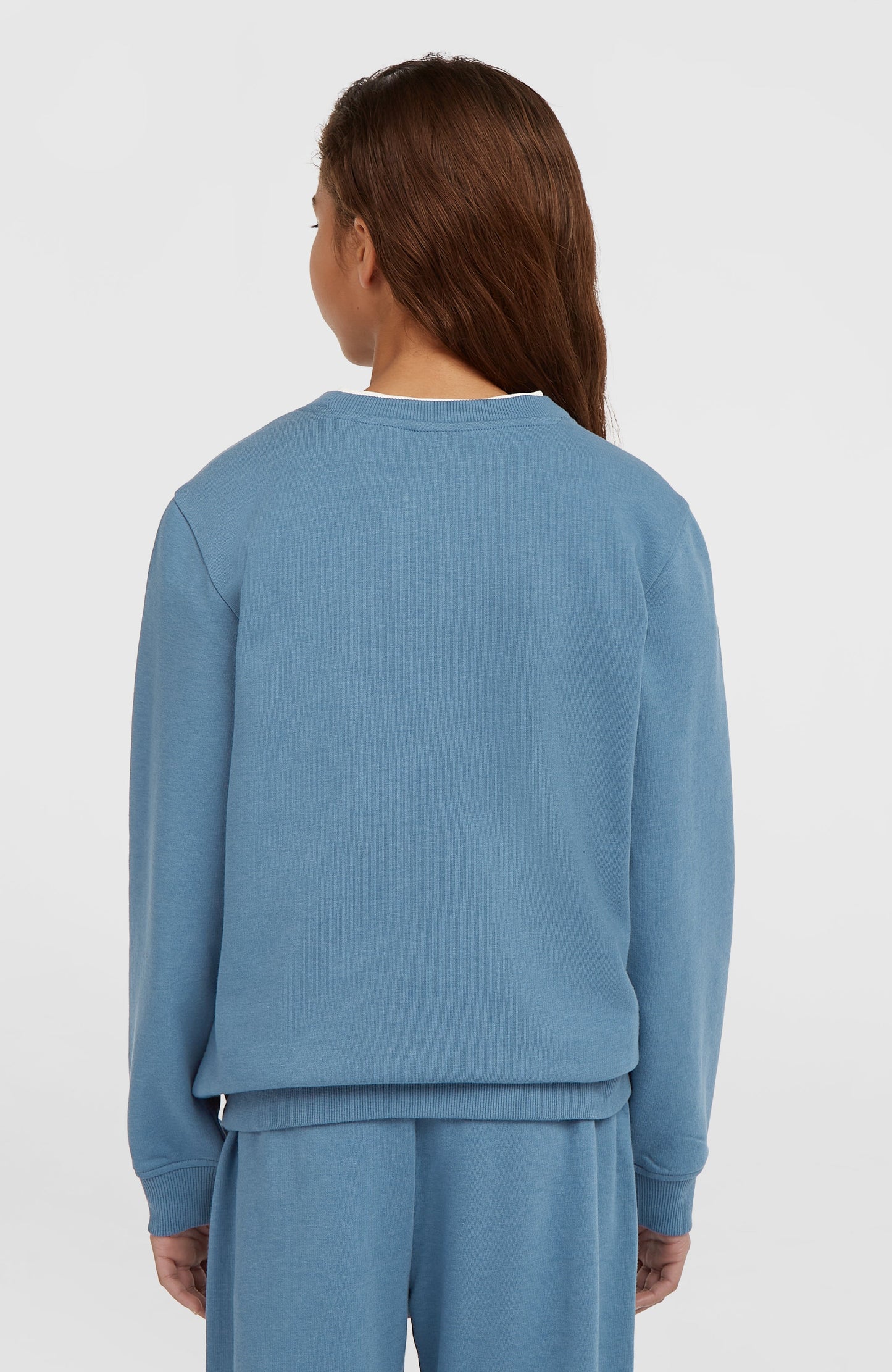 Essentials Crew Sweatshirt Kids Mozart Blue