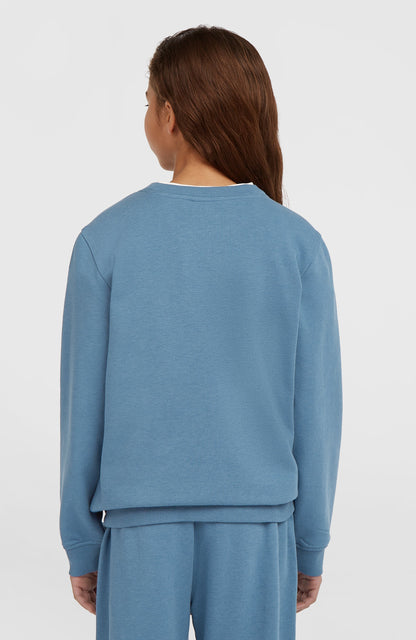 Essentials Crew Sweatshirt Kids Mozart Blue
