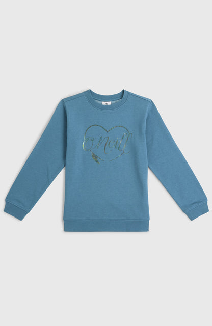 Essentials Crew Sweatshirt Kids Mozart Blue