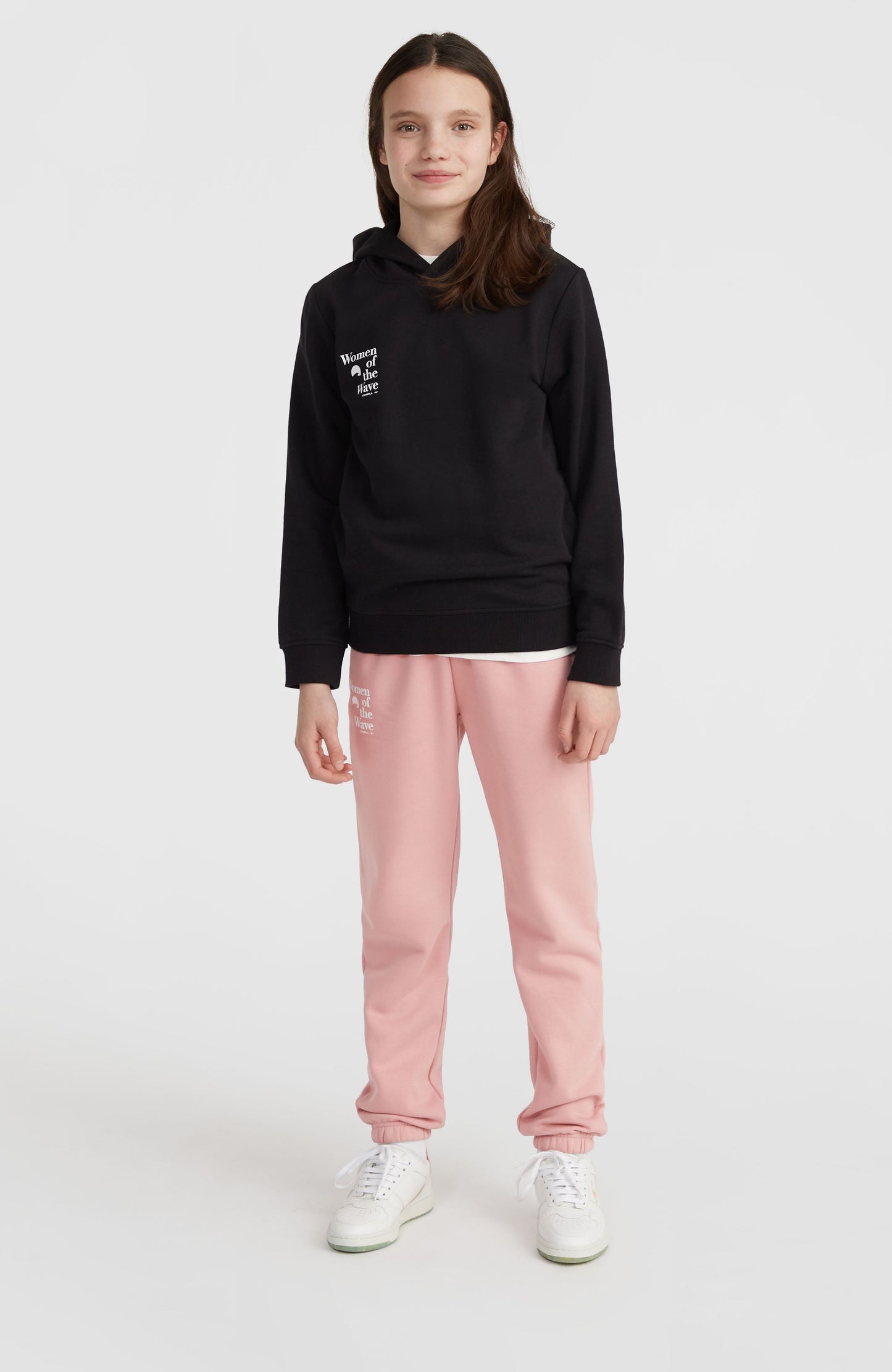 Women of the Wave Hoodie Kids Black Out