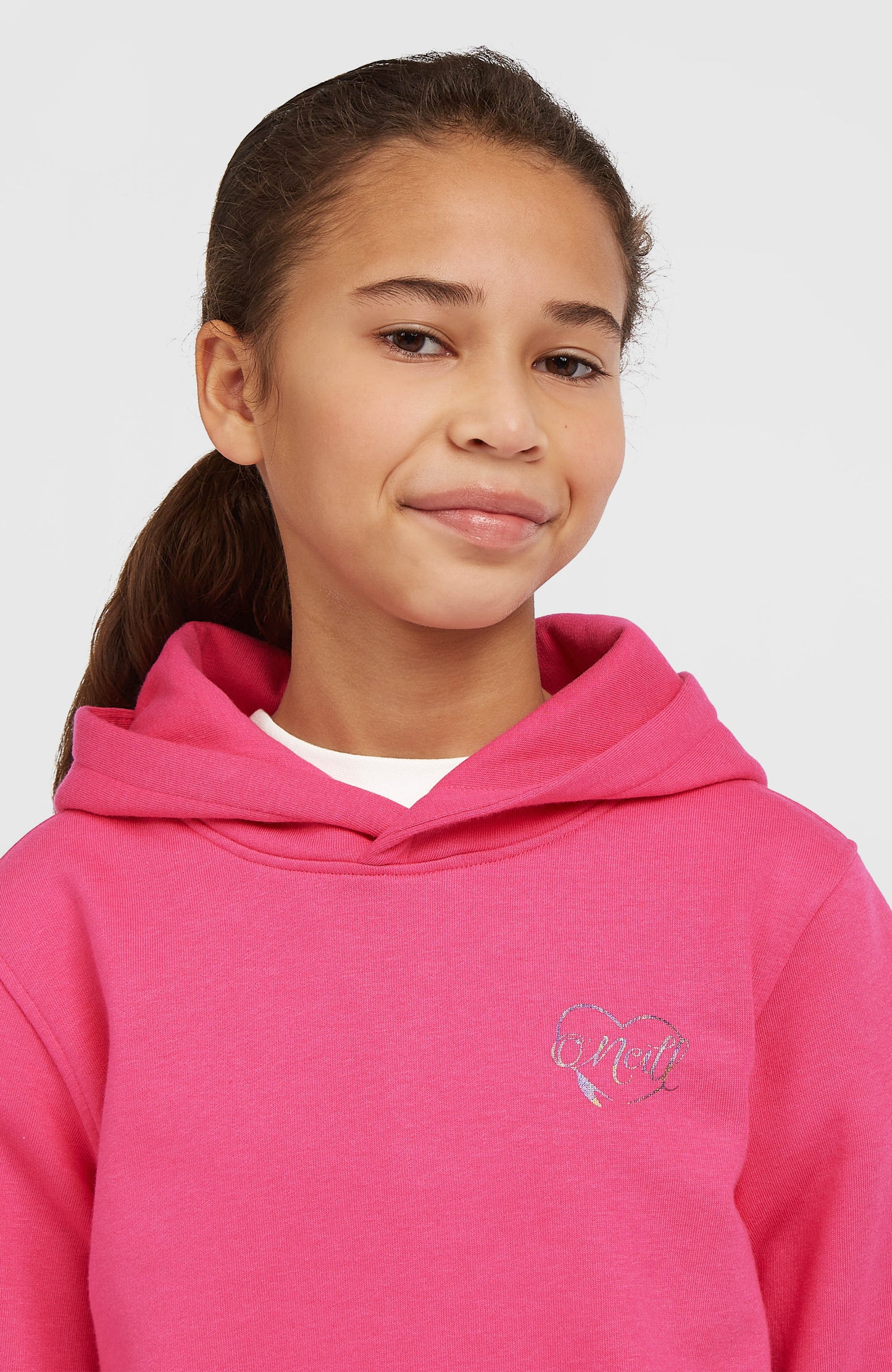 Essentials Hoodie Kids Carmine Rose