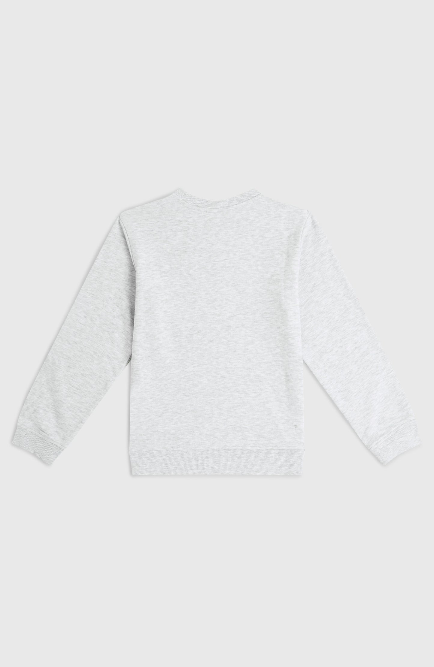 Essentials Crew Sweatshirt Kids White Melange