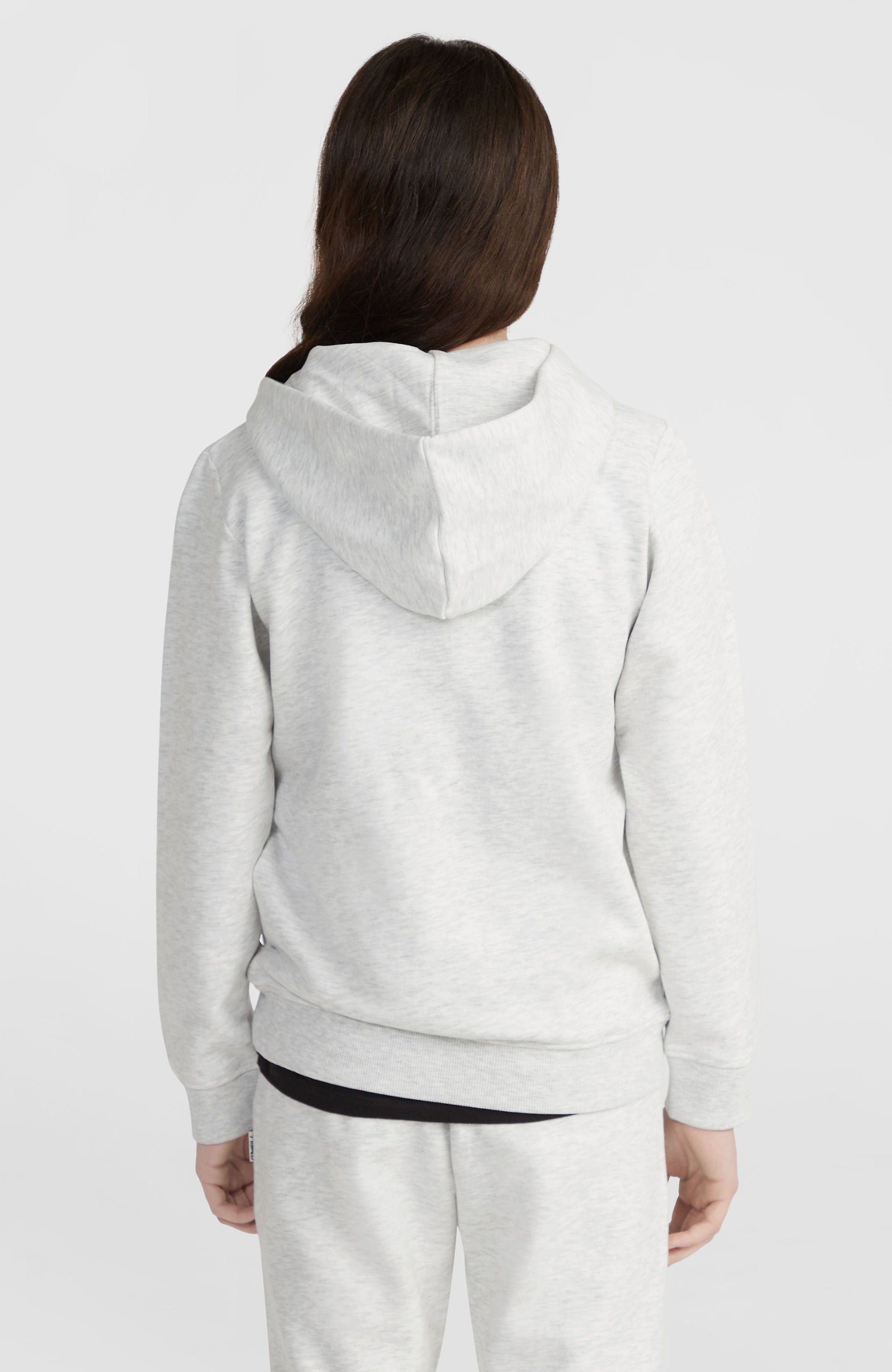 Women of the Wave Hoodie Kids White Melange