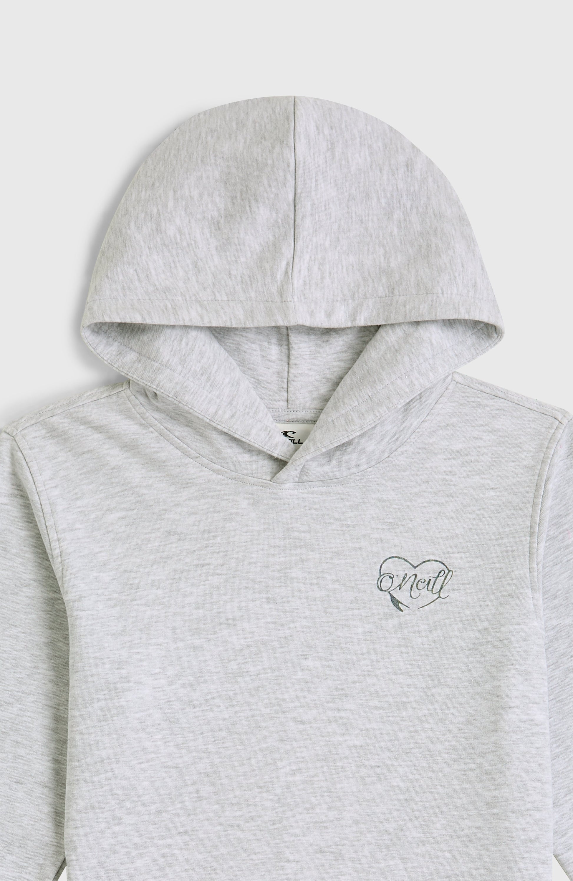 Essentials Hoodie Kids White Melange