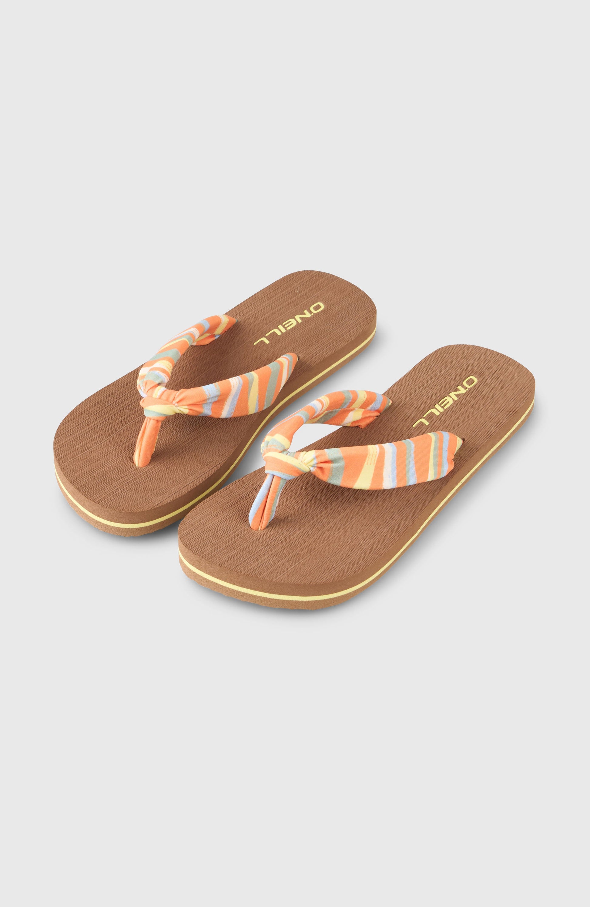 Ditsy Sun Sandals Kids Funky Peach Swirly