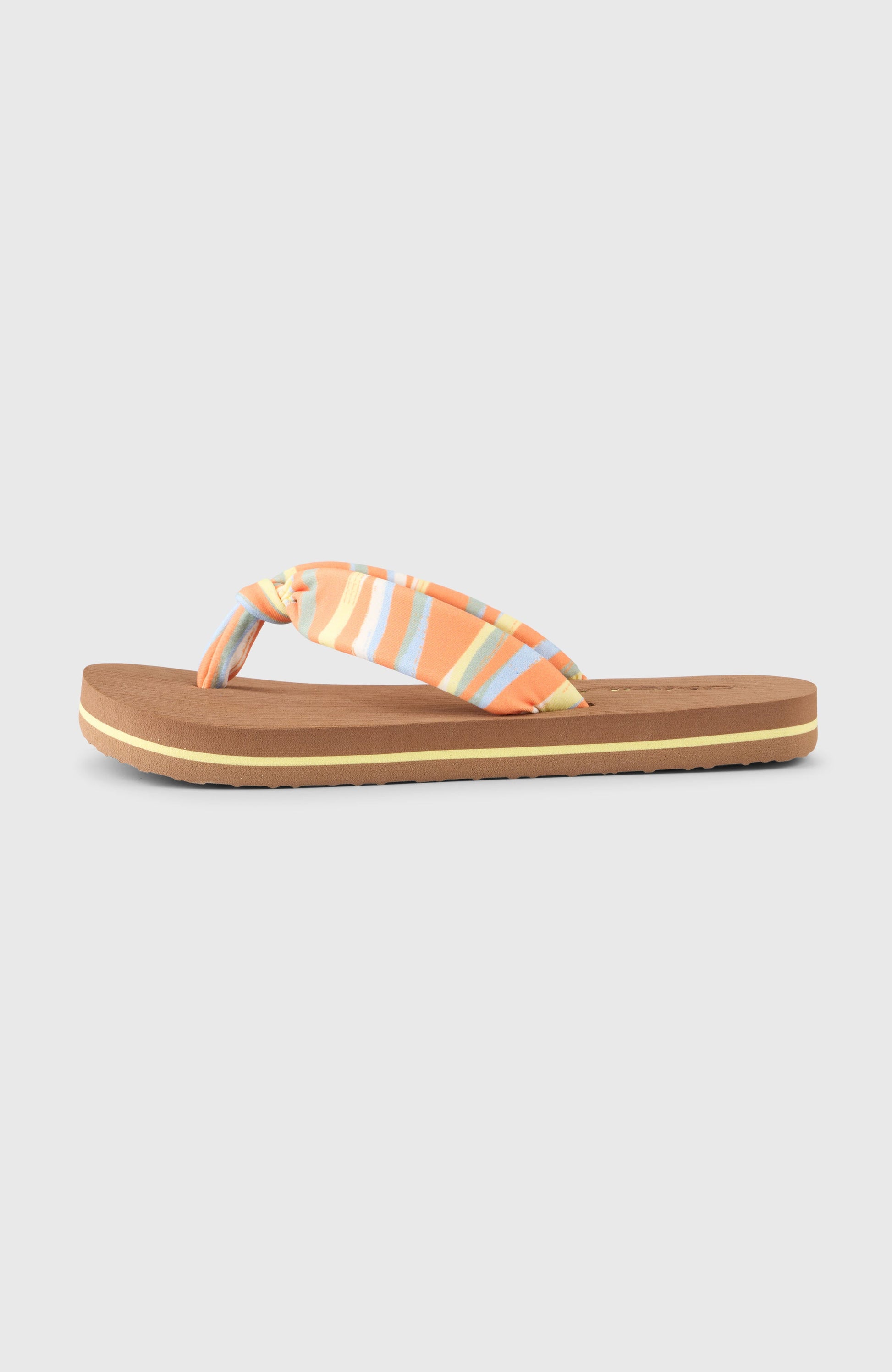 Ditsy Sun Sandals Kids Funky Peach Swirly