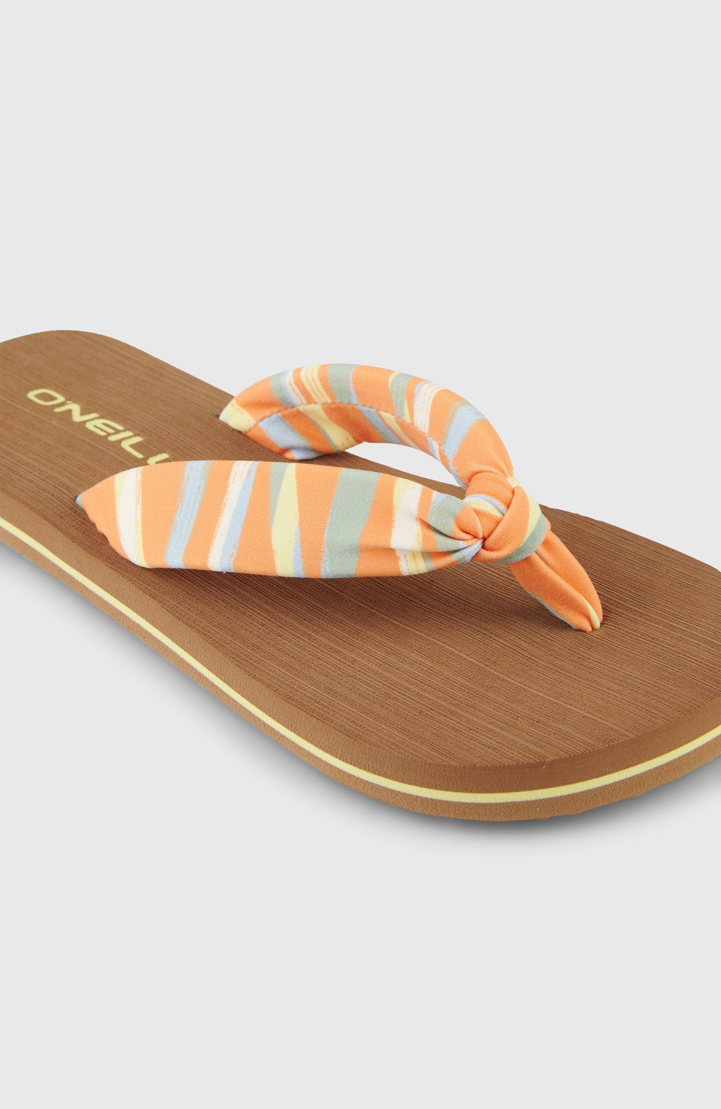 Ditsy Sun Sandals Kids Funky Peach Swirly
