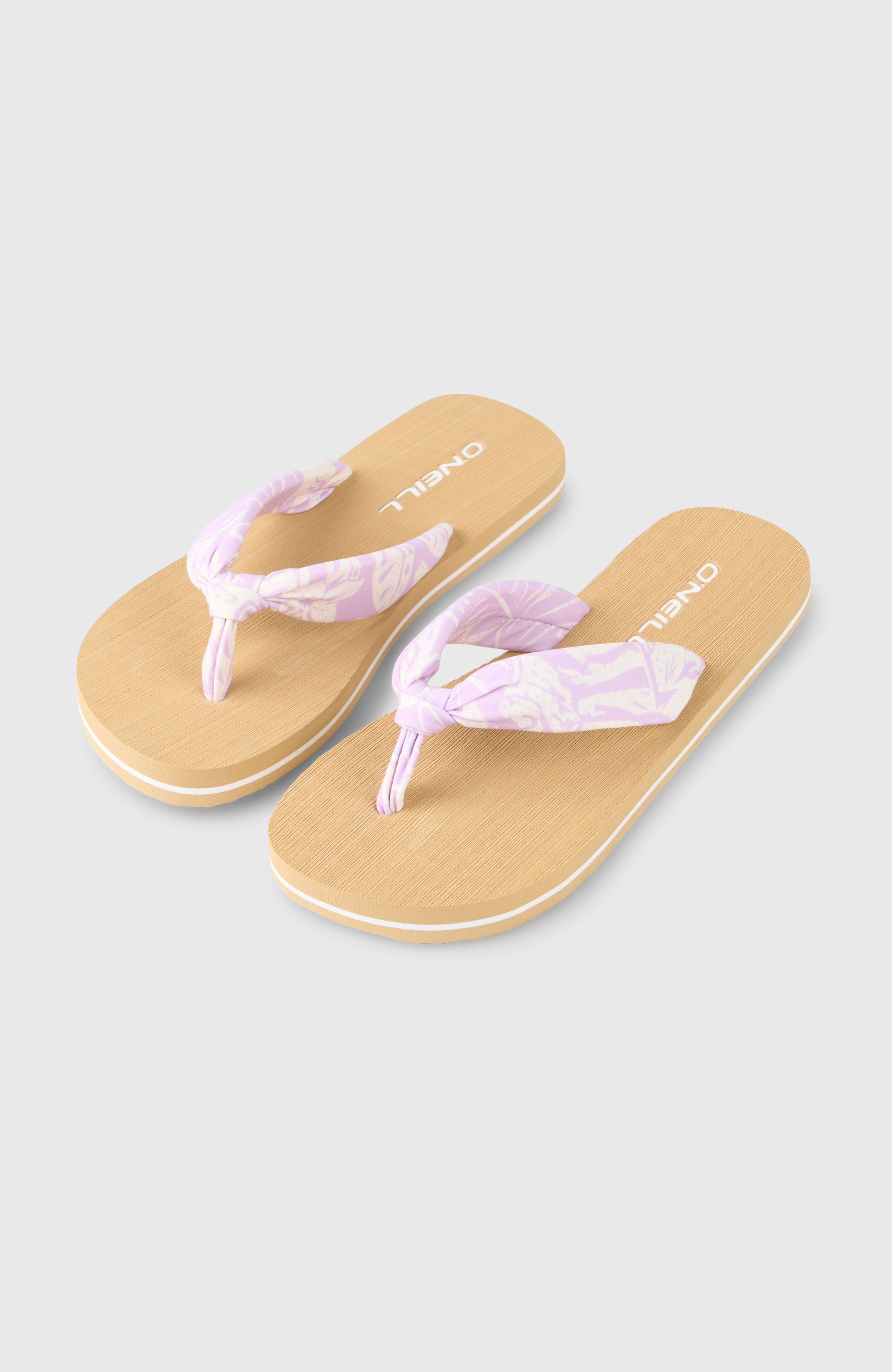 Ditsy Sun Sandals Kids Purple Island Sky