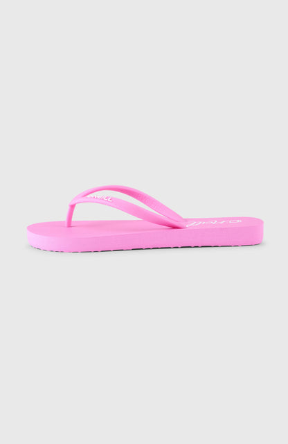 Profile Logo Sandals Kids Electric Fuschia