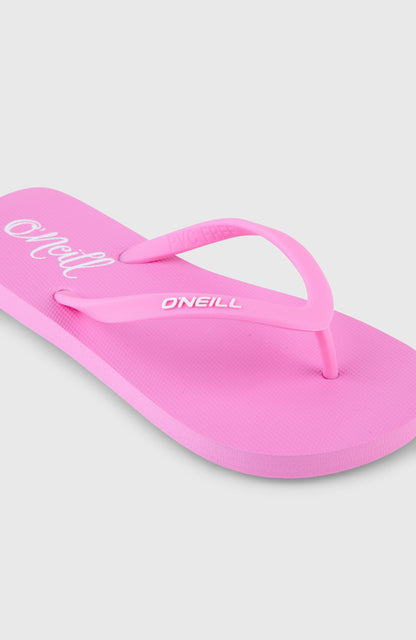 Profile Logo Sandals Kids Electric Fuschia