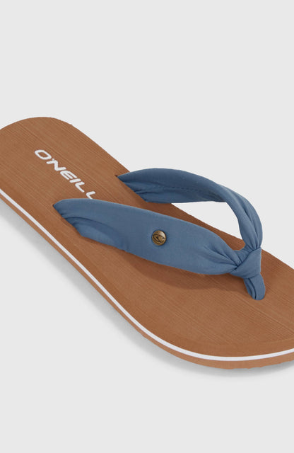 Ditsy Sun Sandals Kids Copen Blue