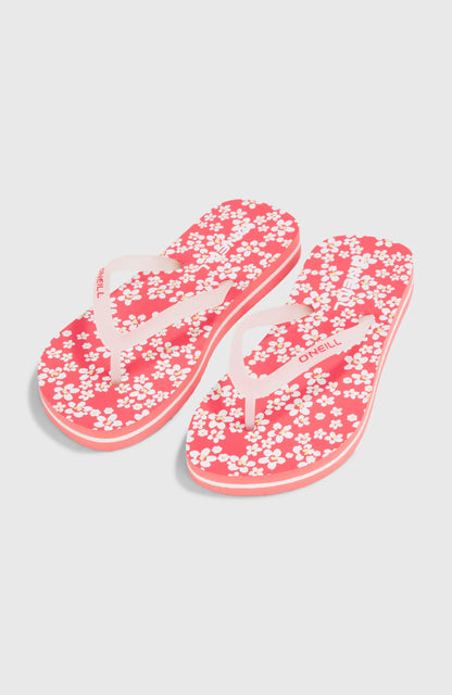 Profile Graphic Sandals Kids Pink Milliflower