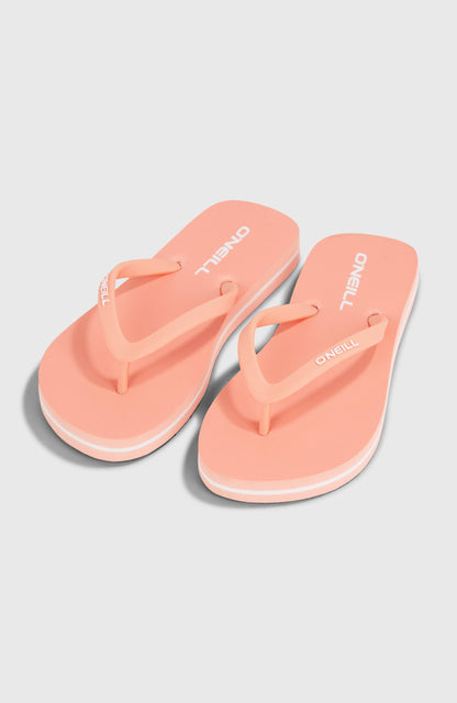 Profile Logo Sandals Kids Coral Pink