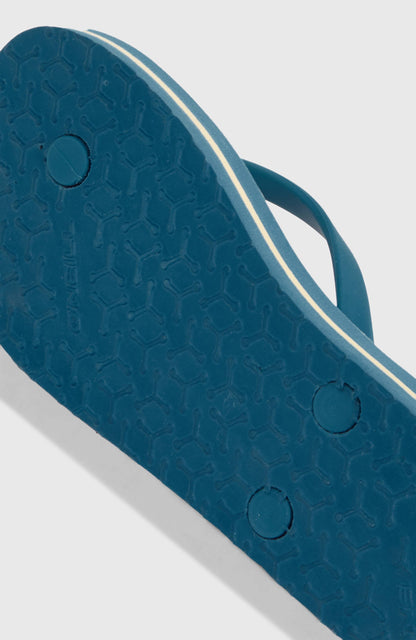 Profile Graphic Sandals Kids Blue Santa Monica