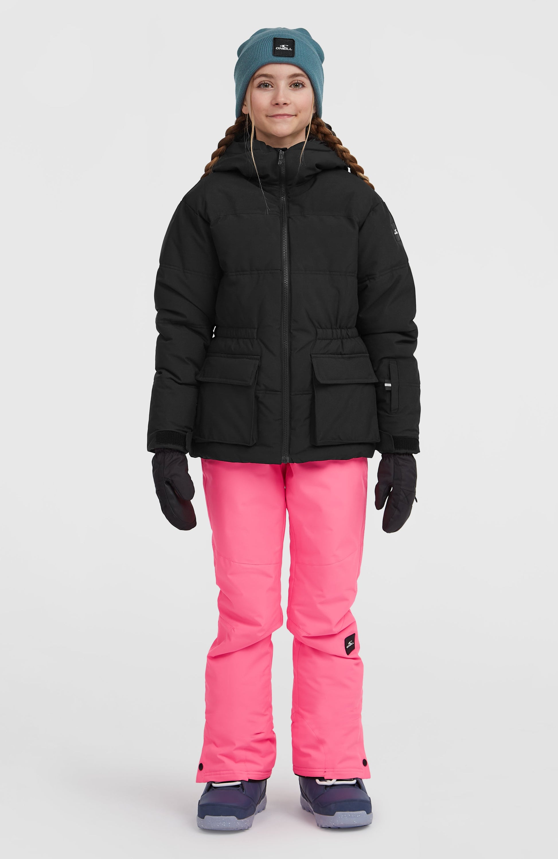 FWC'Cruz Puffer Snow Jacket Kids Black Out