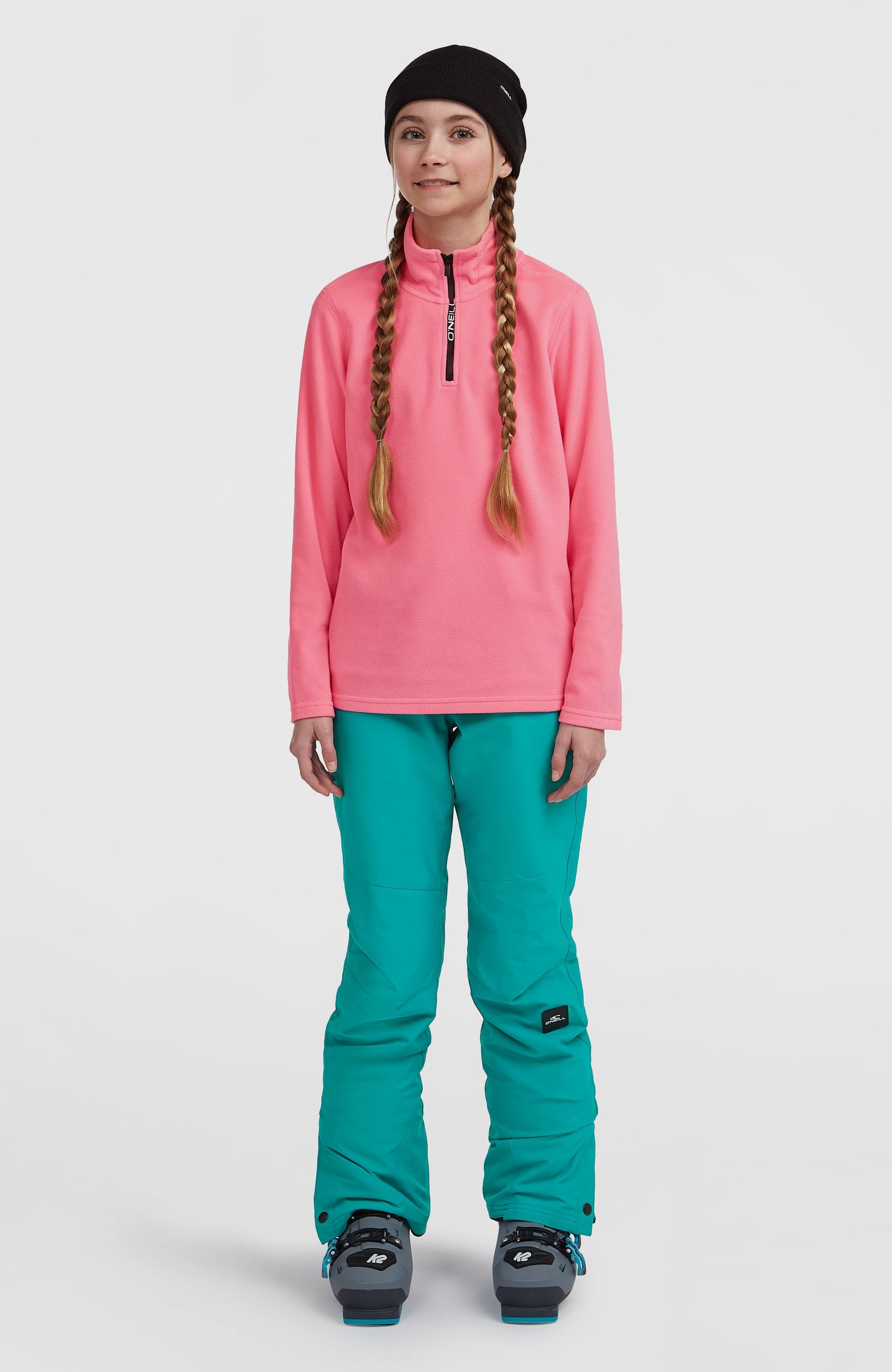 FWC'Cruz Jack's Polartec® Half-Zip Fleece Kids Skater Pink