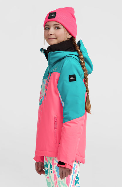 FWC'Cruz Triple Snow Jacket Kids White Cluster