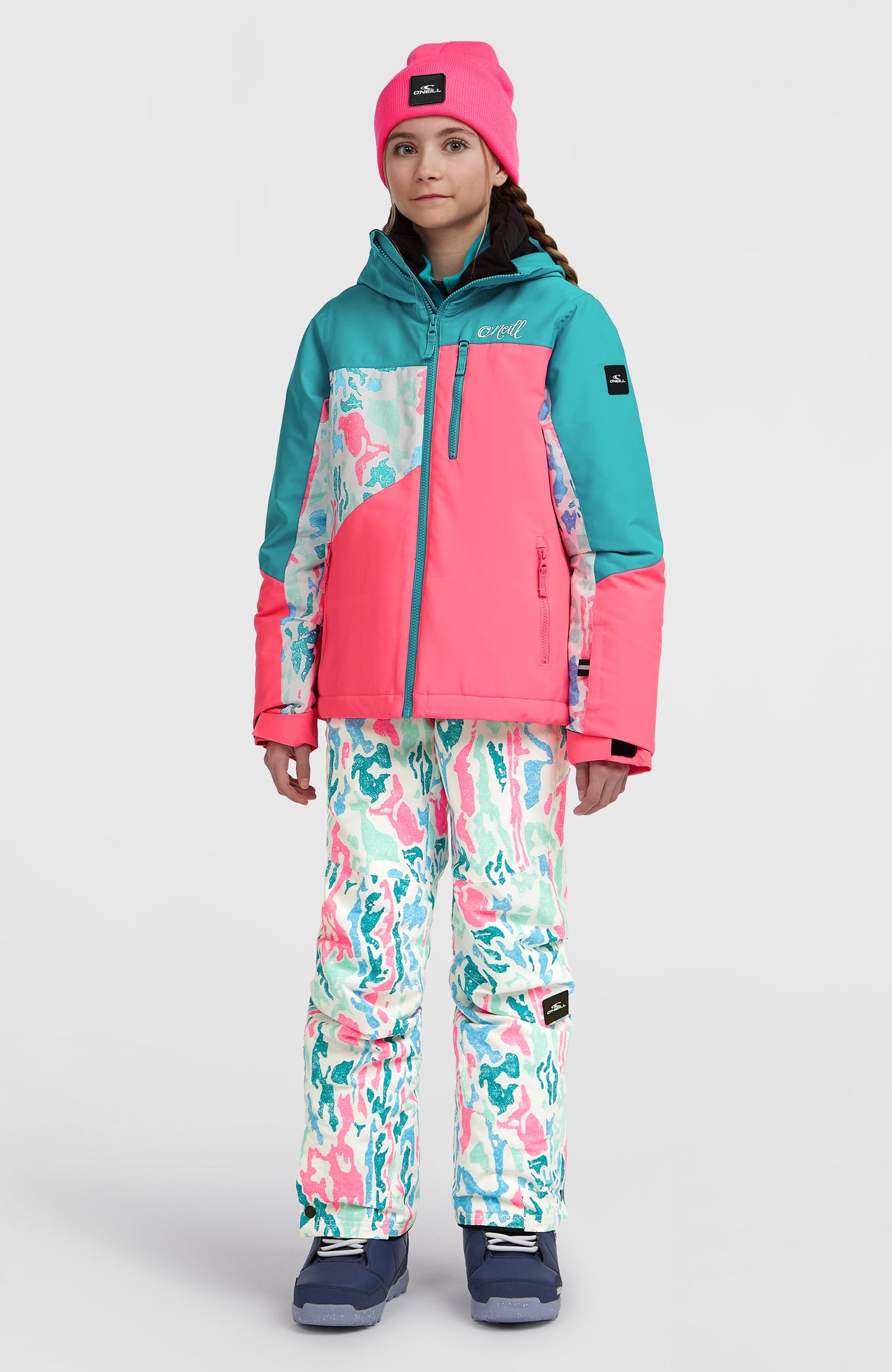 FWC'Cruz Triple Snow Jacket Kids White Cluster