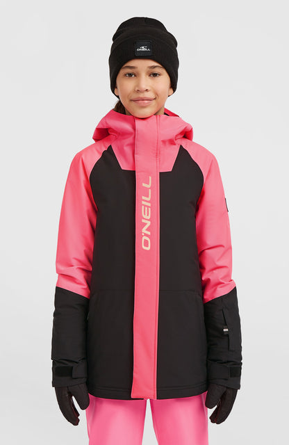 FWC'Play Snow Jacket Kids Black Out Colour Block