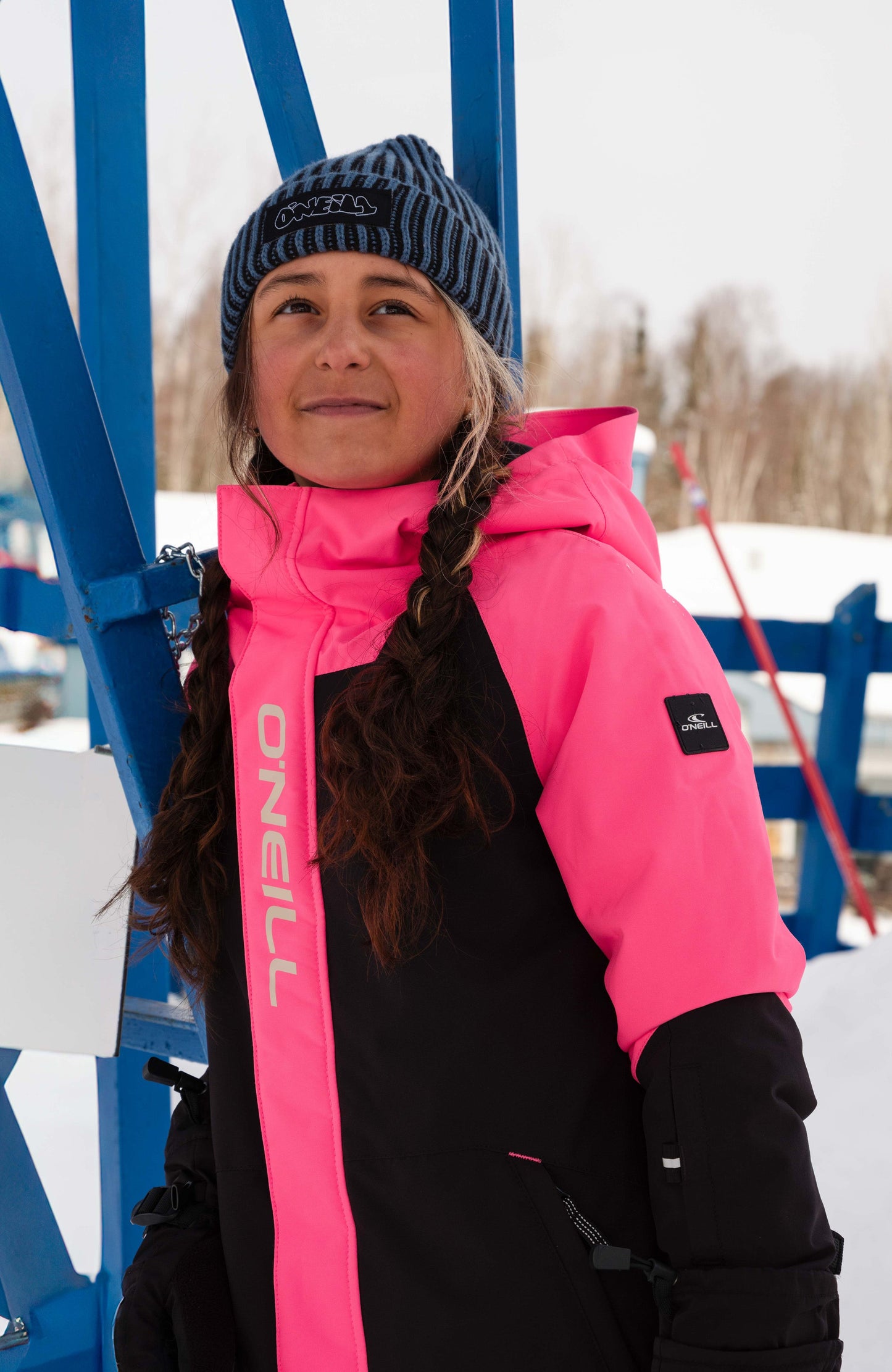 FWC'Play Snow Jacket Kids Black Out Colour Block