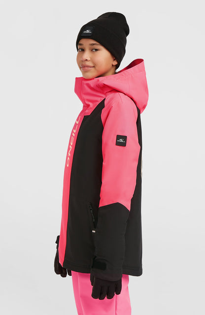 FWC'Play Snow Jacket Kids Black Out Colour Block
