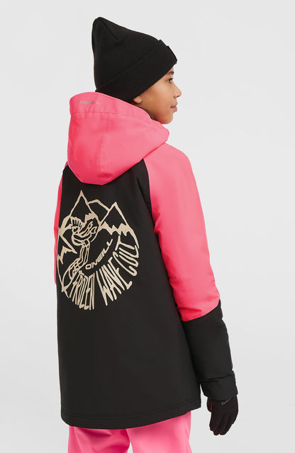 FWC'Play Snow Jacket Kids Black Out Colour Block