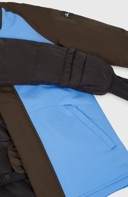 FWC'Play Snow Jacket Kids Blue Poppy Colour Block