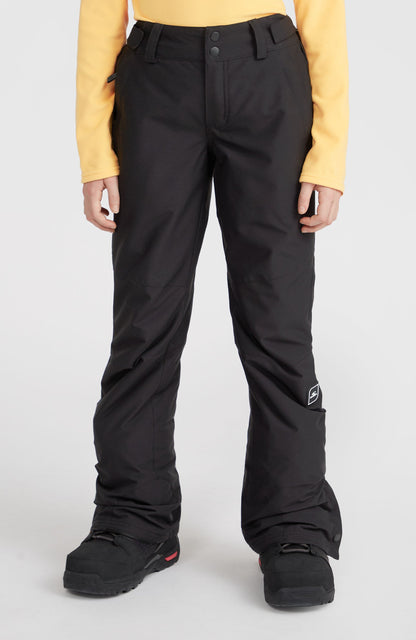 Star Regular Snow Pants Kids Black Out