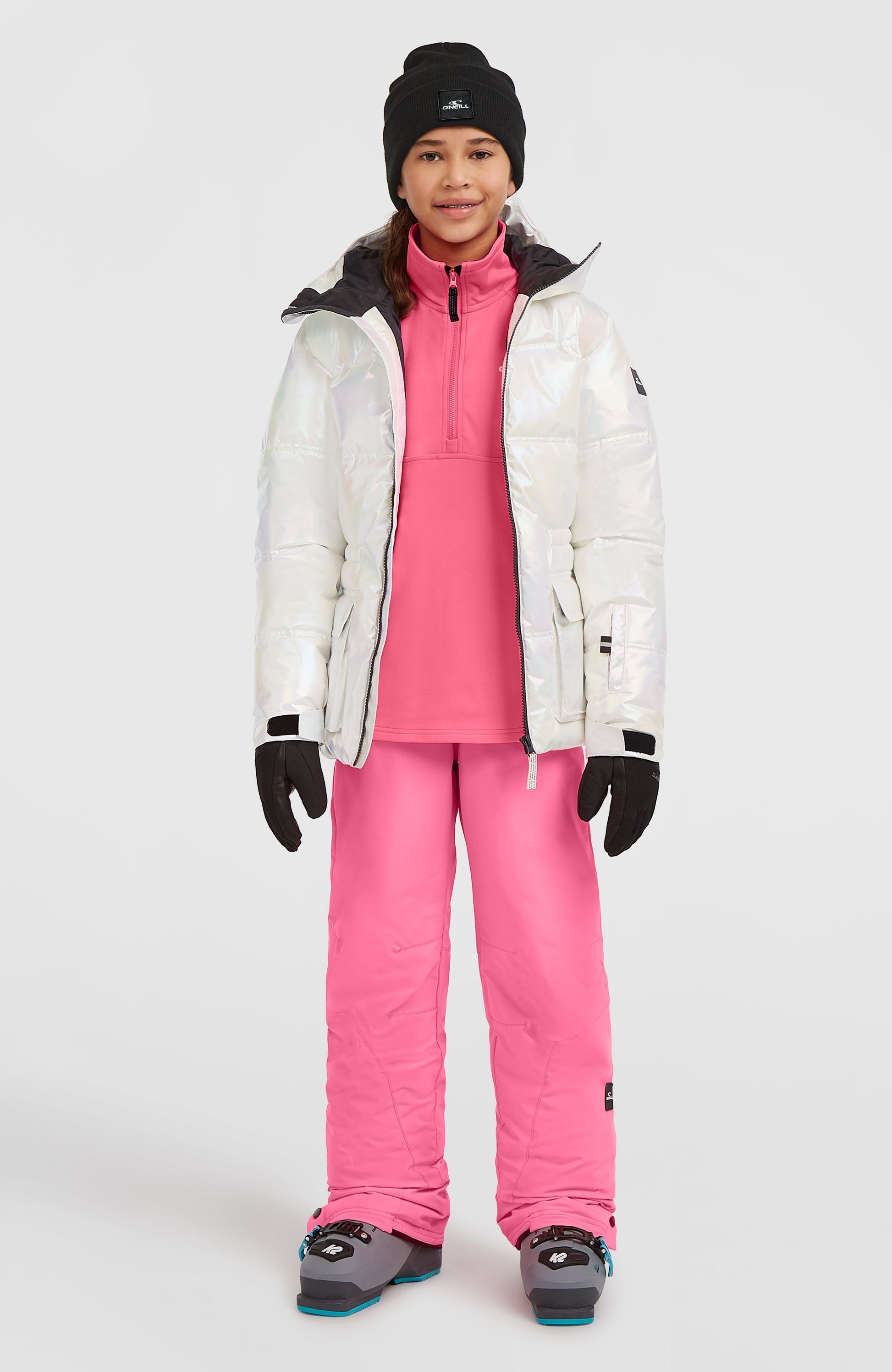 FWC'Cruz Puffer Snow Jacket Kids Pearl