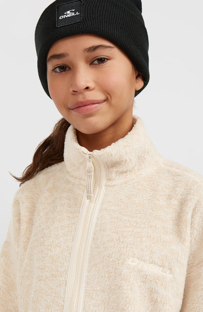 High-Pile Full-Zip Fleece Kids Macaron Animalica