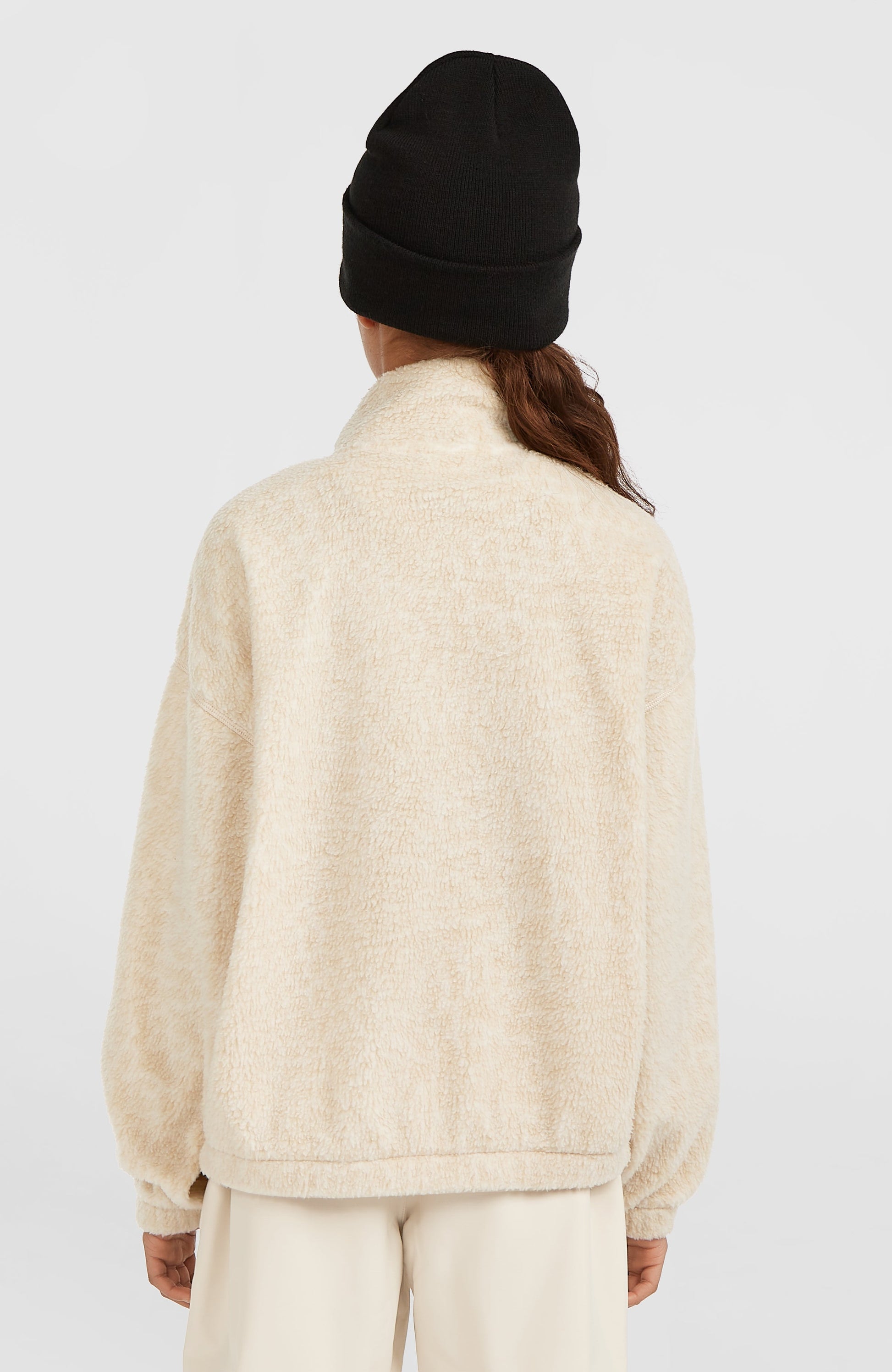 High-Pile Full-Zip Fleece Kids Macaron Animalica