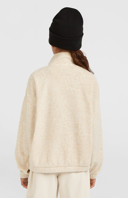 High-Pile Full-Zip Fleece Kids Macaron Animalica