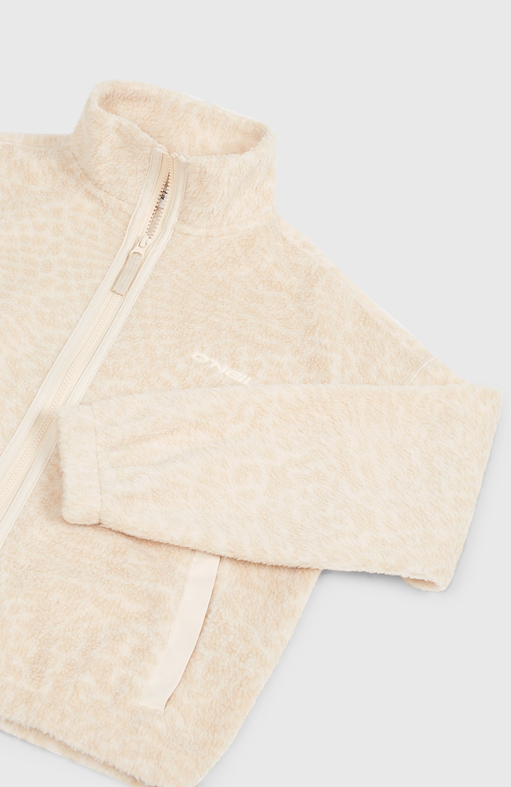 High-Pile Full-Zip Fleece Kids Macaron Animalica