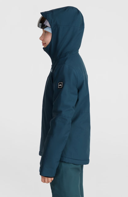 Lite Snow Jacket Kids Alma Steel
