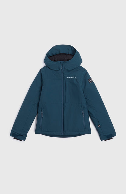 Lite Snow Jacket Kids Alma Steel