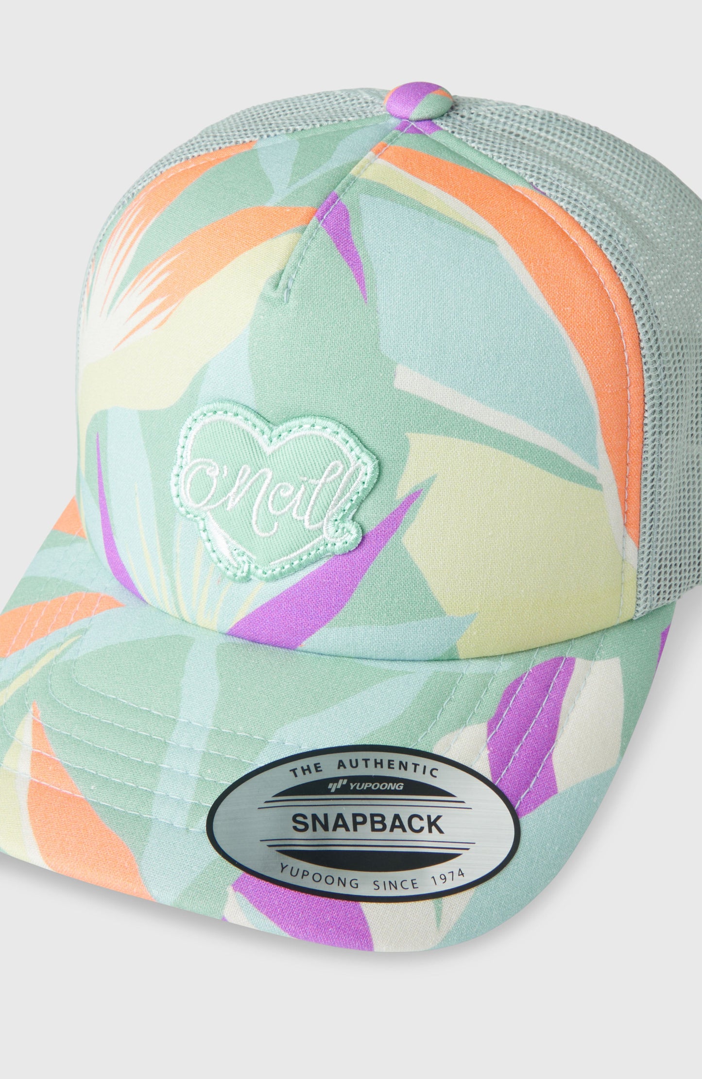 O'Neill Summer Camp Trucker Cap Kids Green Wmns Tropicana