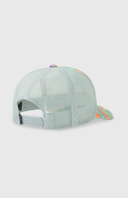 O'Neill Summer Camp Trucker Cap Kids Green Wmns Tropicana