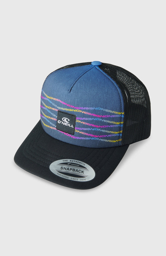 O'Neill Summer Camp Trucker Cap Kids Boys Blue Heritage Flip