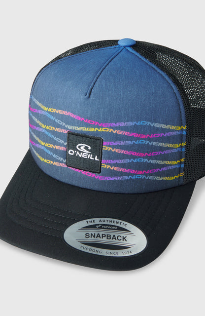 O'Neill Summer Camp Trucker Cap Kids Boys Blue Heritage Flip