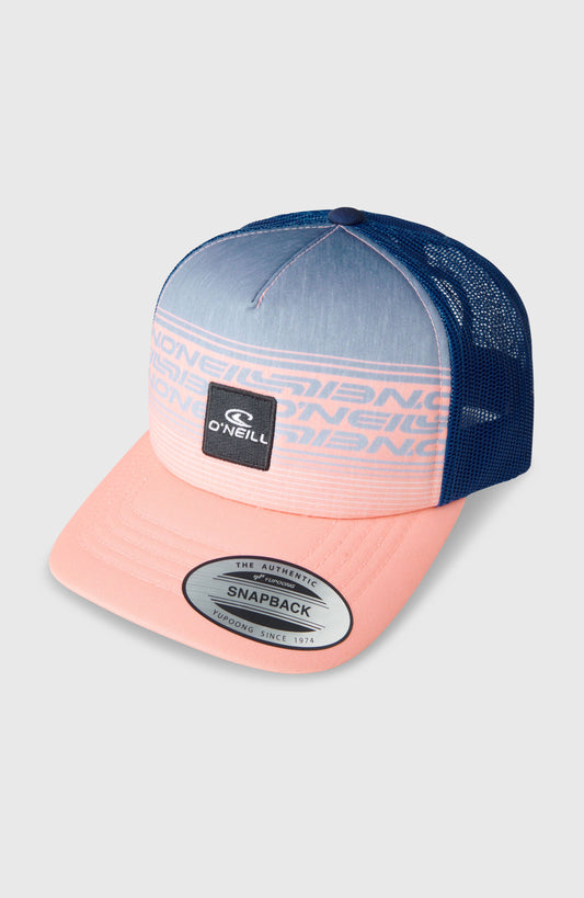 O'Neill Summer Camp Trucker Cap Kids Boys Pink Heritage O'Neill