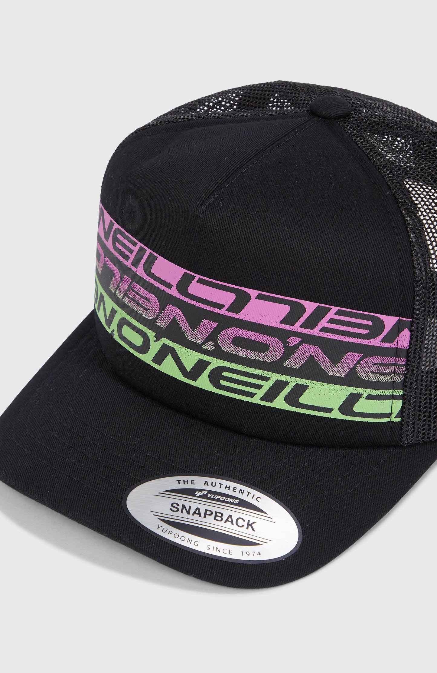 Flood Trucker Cap Kids Black Upside Down