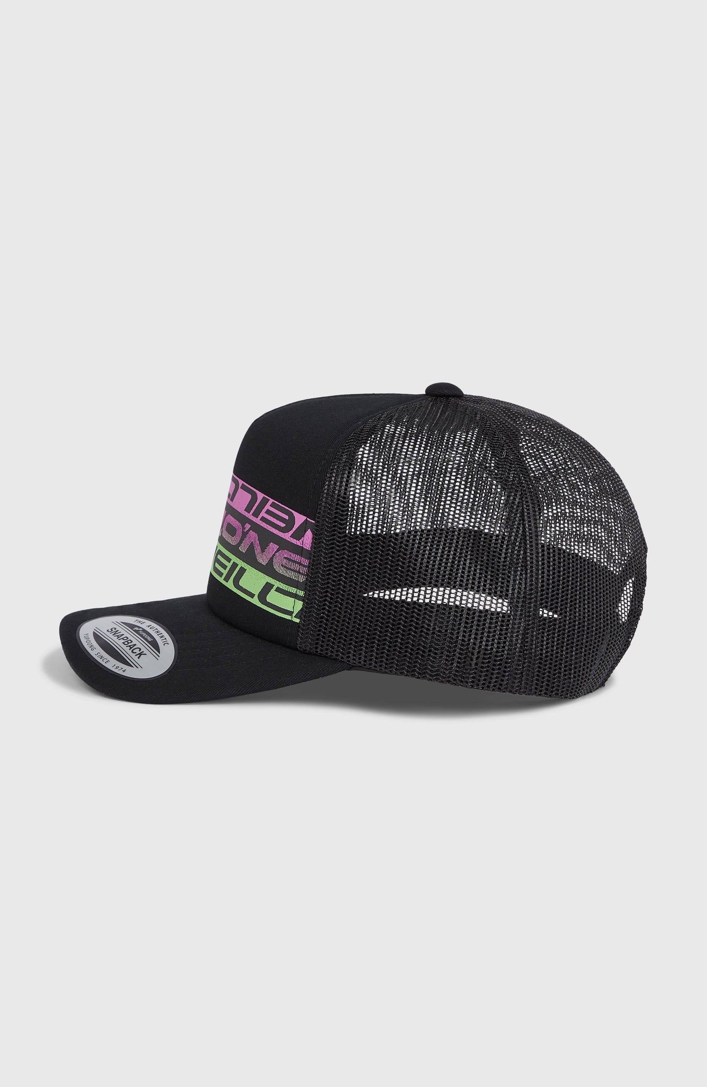 Flood Trucker Cap Kids Black Upside Down