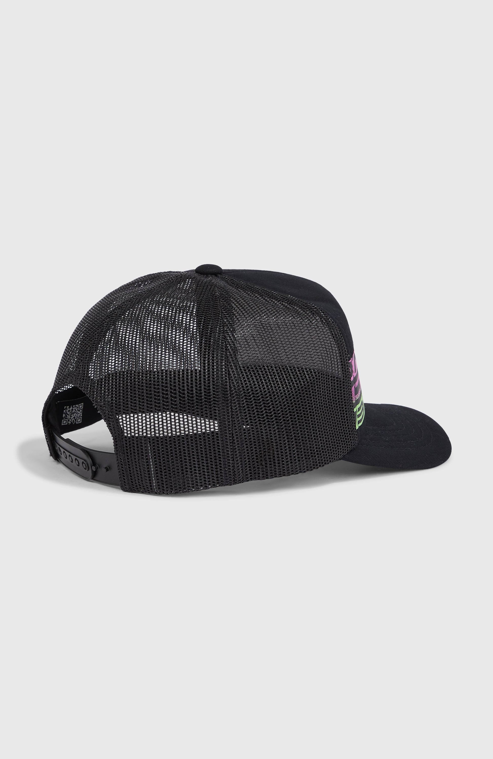 Flood Trucker Cap Kids Black Upside Down