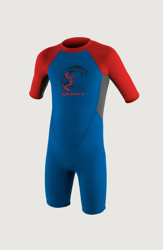 O'Neill Reactor-2 2mm Back Zip Shortsleeve Spring Wetsuit Toddler Boys – O'Neill Wetsuits OCEAN/GRAPH/RED